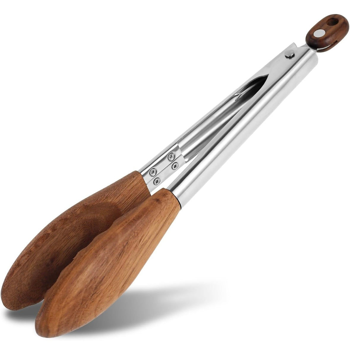 Walnut Wooden Tongs