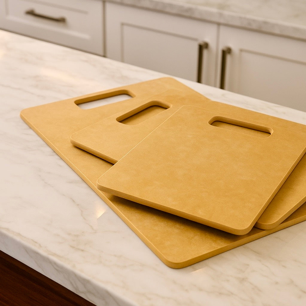 Pine Wood Fibre Chopping Board Set - 3