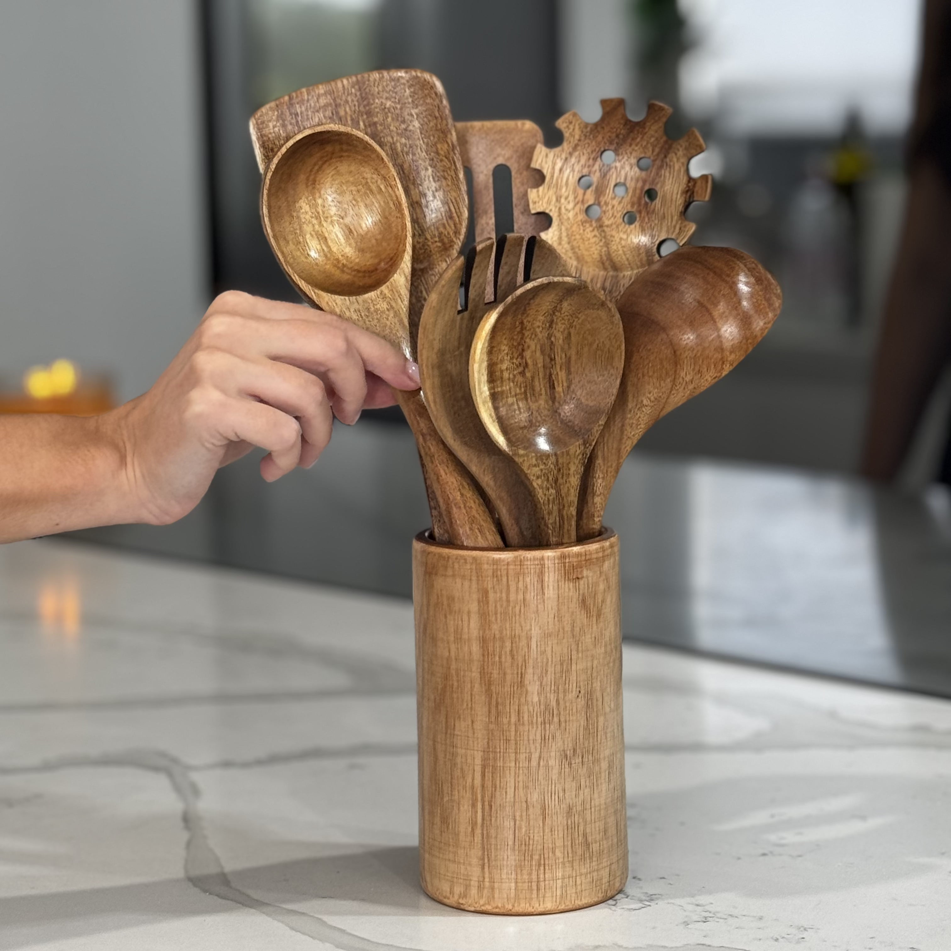 Teak Essential Utensils