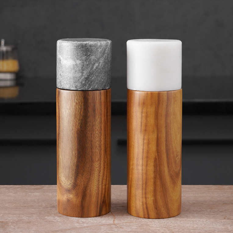 Acacia Salt & Pepper Grinders